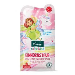 Cristaux de Bain Crépitants Paillettes de Licorne Parfum Fraise 60g