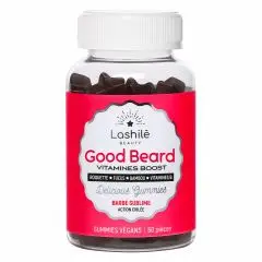 Good Beard Pousse et fortification des cheveux et de la barbe Flacon 60 gummies