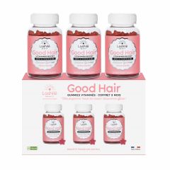 Coffret Trio Hair  Pousse et fortification des cheveux 60 gummies