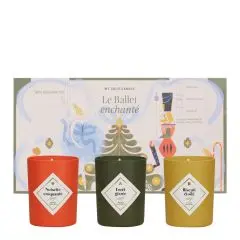 Coffret Le Ballet Enchanté 3 Bougies Parfumées 3x70g