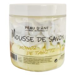 Mousse de savon monoi de Tahiti mousse de savon monoi 120 g 