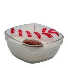 Bougie Noël Bougie Parfumée  Bol Sucre d$sq$Orge