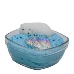 Bougie Noël Bougie Parfumée  Bol Ourson
