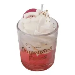 Bougie Noël Bougie Parfumée  Mini Père Noël