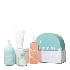 Coffret - Sommet d'Amour Noël Eau Nettoyante, Gel Lavant, Crème Hydratante & Eau de Senteur 