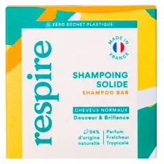 Shampoing solide  Fraîcheur Tropicale  75g