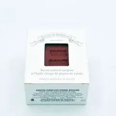 SAVON NATUREL VIGNE ROUGE  savon solide 150 gr
