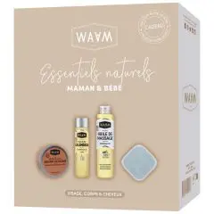 Coffret Essentiels Naturels Maman & Bébé Visage, Corps et Cheveux