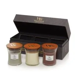 Coffret Trio Bougies 3 Mini Bougies Mini Jarre