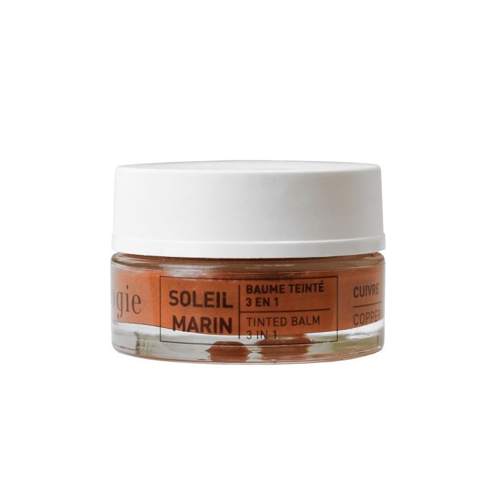 Soleil Marin Baume Teinté 3 en 1 - Cuivre 10.2 - Algologie - Maquillage - Visuel 1