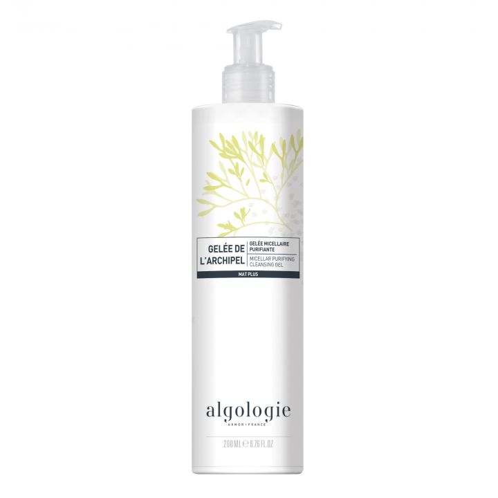 Archipel Démaquillant Purifiant Matifiant Flacon-pompe 200ml - Algologie - Soin - Visuel 1