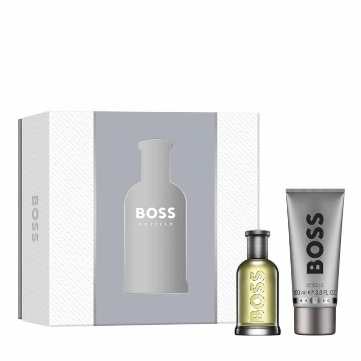 Coffret Boss Bottled Eau de Toilette 50ml & Gel Douche  - Boss - Parfum - Visuel 1