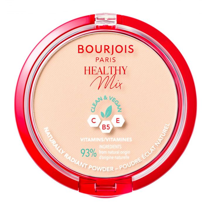 Healthy Mix Clean Poudre 1 Porcelaine - Bourjois - Maquillage - Visuel 1