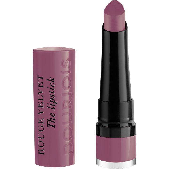 Rouge Velvet The Lipstick Rouge à lèvres 19 Place des Roses - Bourjois - Maquillage - Visuel 1