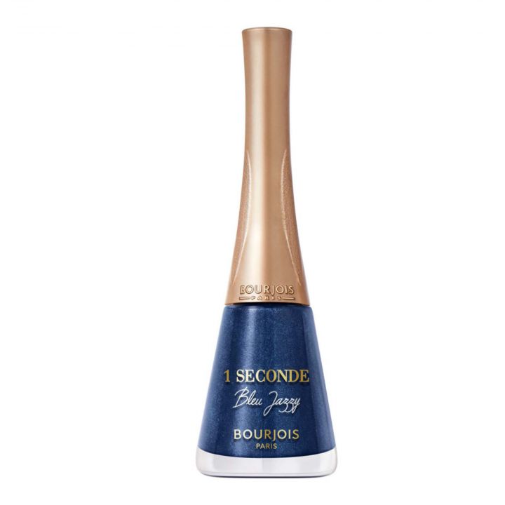 Vernis 1 Seconde Soirs de Paris  Vernis à Ongles 062 Bleu Jazzy - Bourjois - Maquillage - Visuel 1