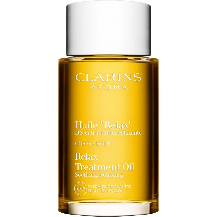 Huile Corps Relax Huile Corps 100% Extraits de Plantes 100ml - Clarins - Soin - Visuel 1