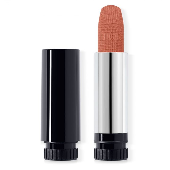 Rouge Dior La Recharge Recharge de rouge à lèvres couleur couture - 4 finis 200 Nude Touch fini velvet - Dior - Maquillage - Visuel 1