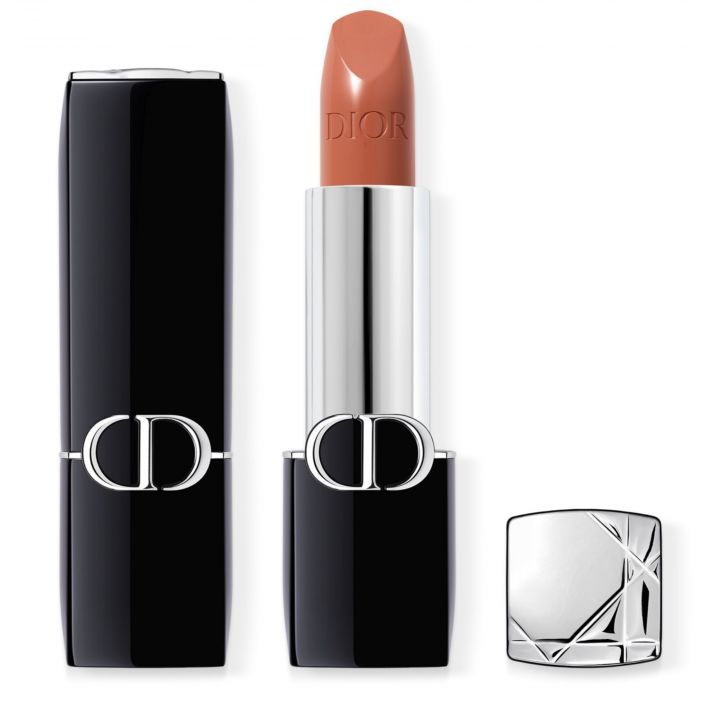 Rouge Dior Rouge à Lèvres Confort & Longue Tenue - Fini Satin 240 J'adore - Dior - Maquillage - Visuel 1