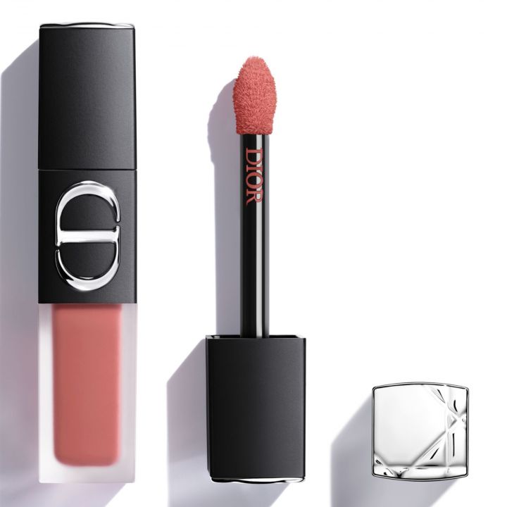 Rouge Dior On Stage Ink Blur Matte Rouge à Lèvres Liquide Sans Transfert Fini Mat Floutant 122 Captivating Rose