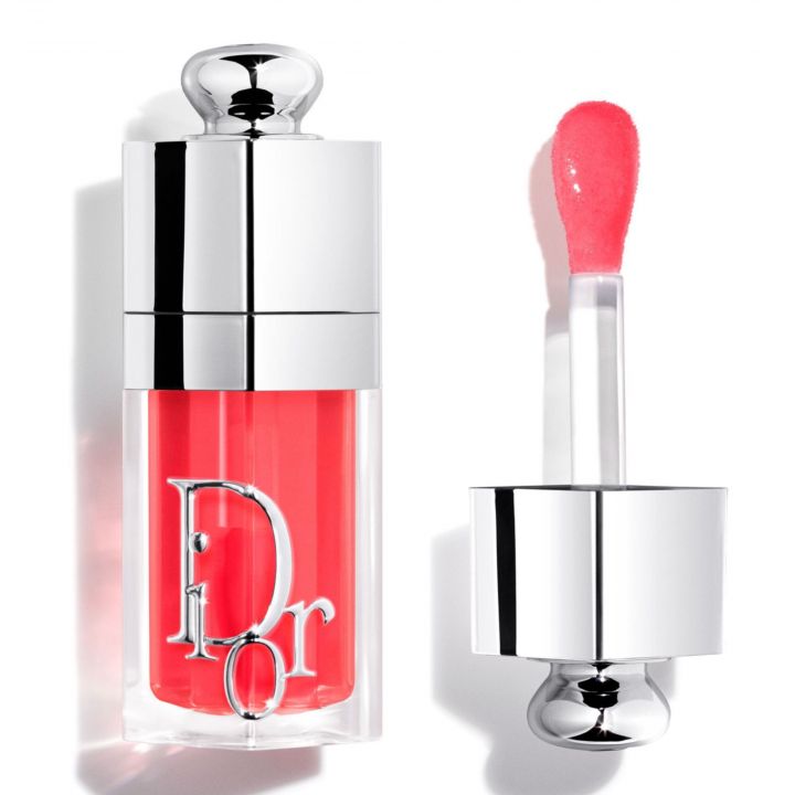 Dior Addict Lip Glow Oil Huile à Lèvres Hydratante 24h - 3 Finis Ultra-Brillants 015 Cherry - Dior - Maquillage - Visuel 1