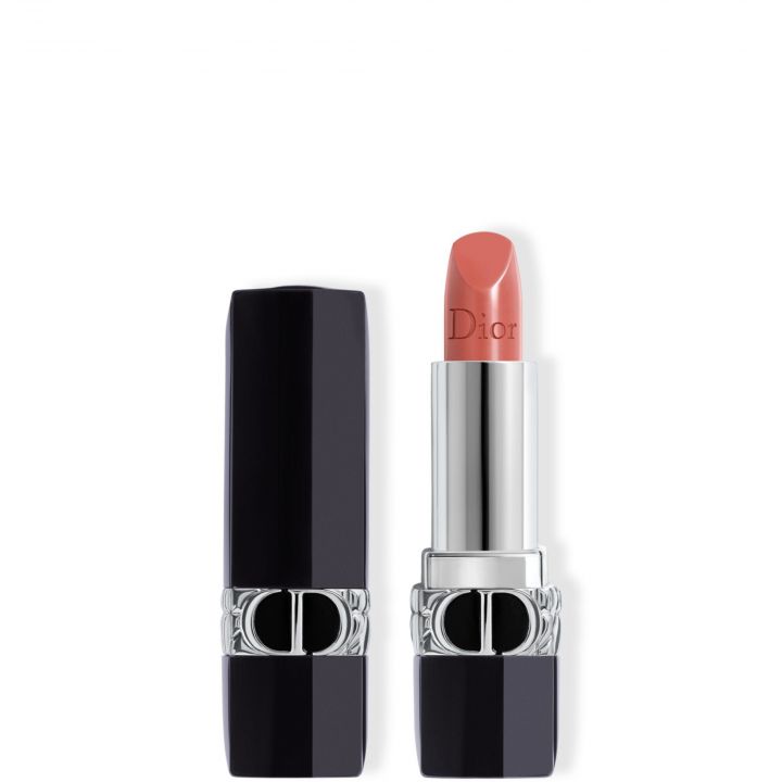 Rouge Dior Baume à Lèvres Coloré - Couleur Couture Naturelle - Rechargeable 337 Rose Brume - Dior - Maquillage - Visuel 1