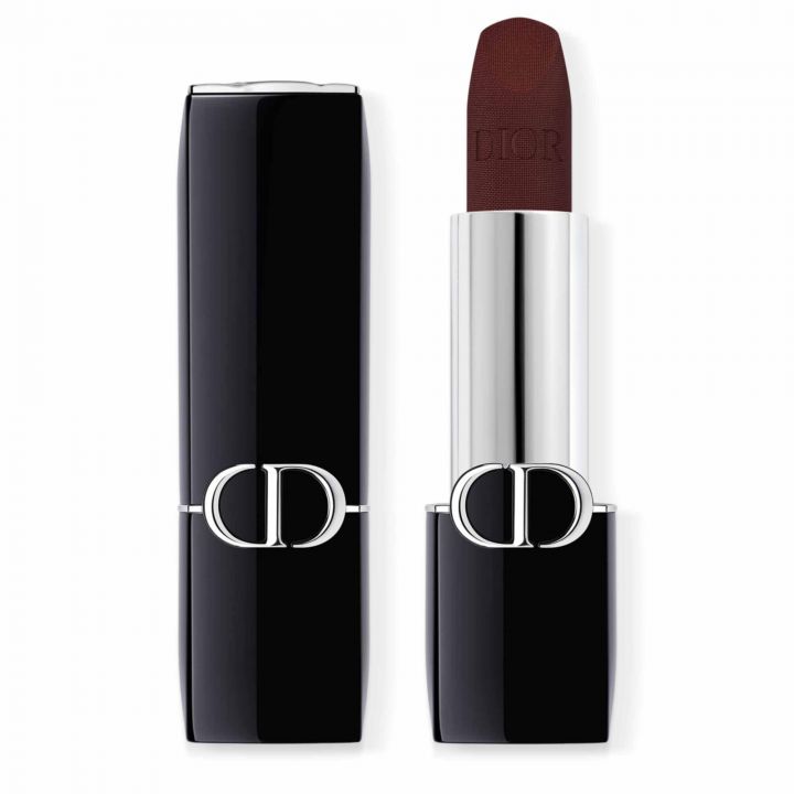 Rouge Dior Baume à Lèvres Universel - Soin Floral Hydratant 001 Diormidnight - Dior - Maquillage - Visuel 1