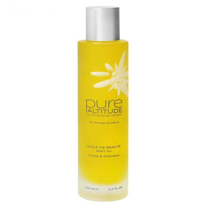 Huile de Beauté Corps & Cheveux Gamme Corps   - Pure Altitude - Soin - Visuel 1