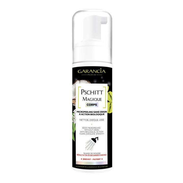 PSCHITT MAGIQUE CORPS Micropeeling sans grain, ni acide de fruits à action biologique 200ml - Garancia - Soin - Visuel 1
