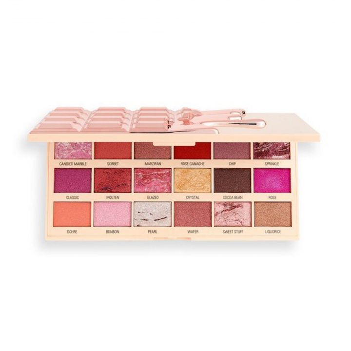 I Heart Revolution Marble Rose Gold Chocolate Eyeshadow Palette Fards à Paupières Palette - I Heart Revolution - Maquillage - Visuel 1