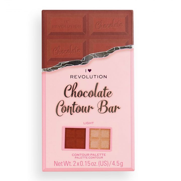 Chocolate Contour Palette Light - I Heart Revolution - Maquillage - Visuel 1