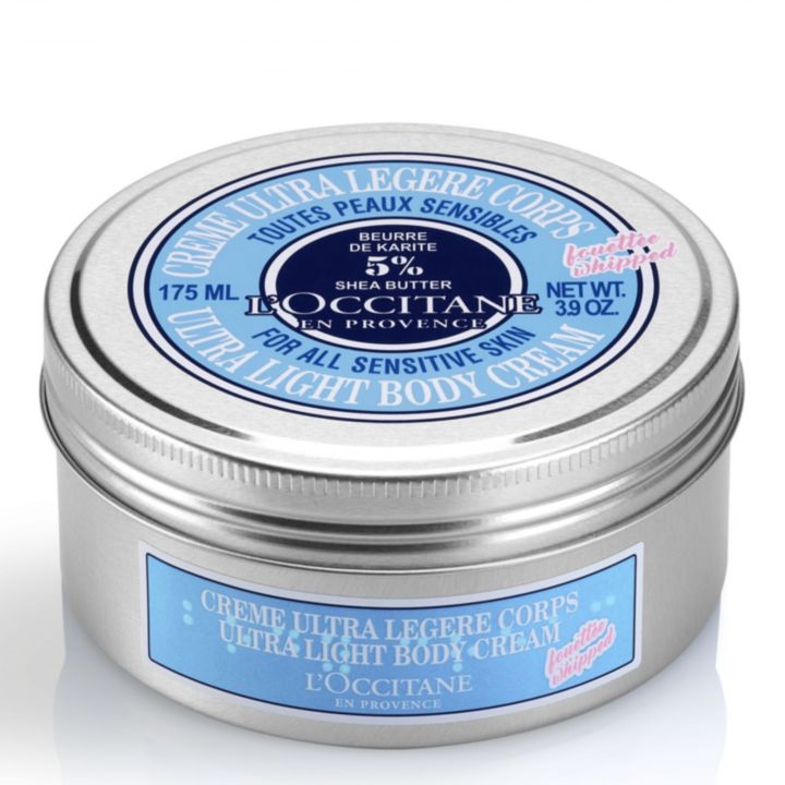Crème Ultra Legère Corps Toutes Peaux Sensibles 175ml - L'Occitane en Provence - Soin - Visuel 1