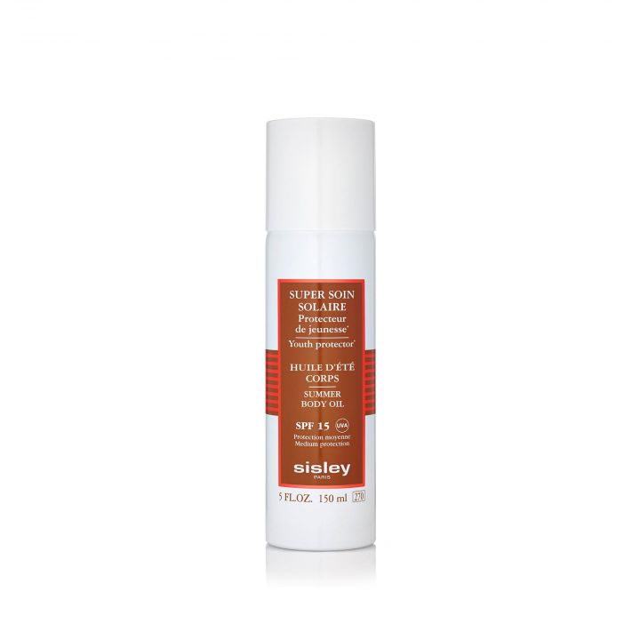 Super Soin Solaire Huile Soyeuse Corps SPF15   - Sisley - Soin - Visuel 1