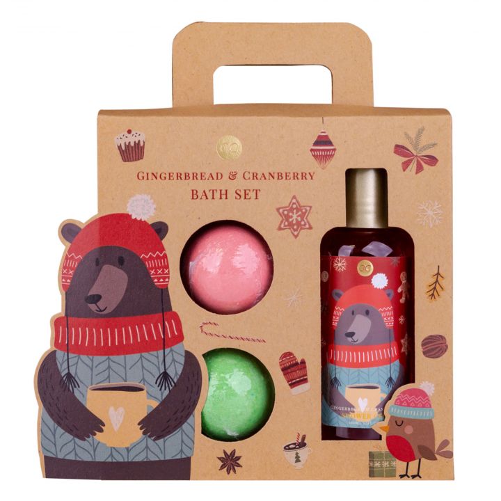 Coffret Hello Winter Gel Douche & Bombes de Bain  - Tentation - Soin - Visuel 1