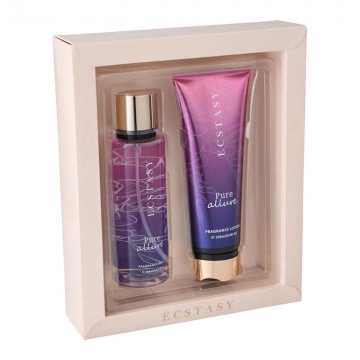 Coffret Ecstasy Pure Allure Brume & Lait Corps  - Tentation - Soin - Visuel 1