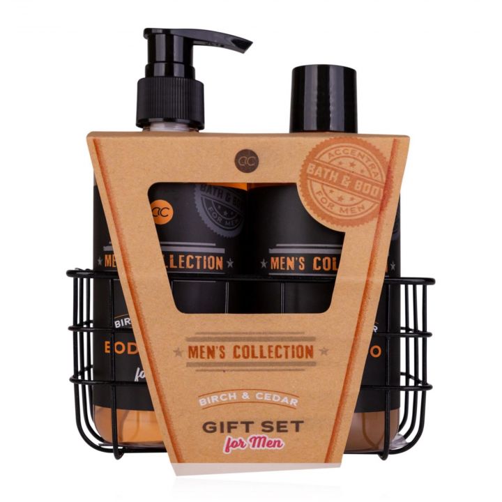 Panier Men's Collection Gel Douche & Shampooing  - Tentation - Soin - Visuel 1
