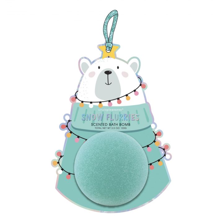 Stocking Stuffer Boule de Bain Effervescente Ourson - Tentation - Soin - Visuel 1