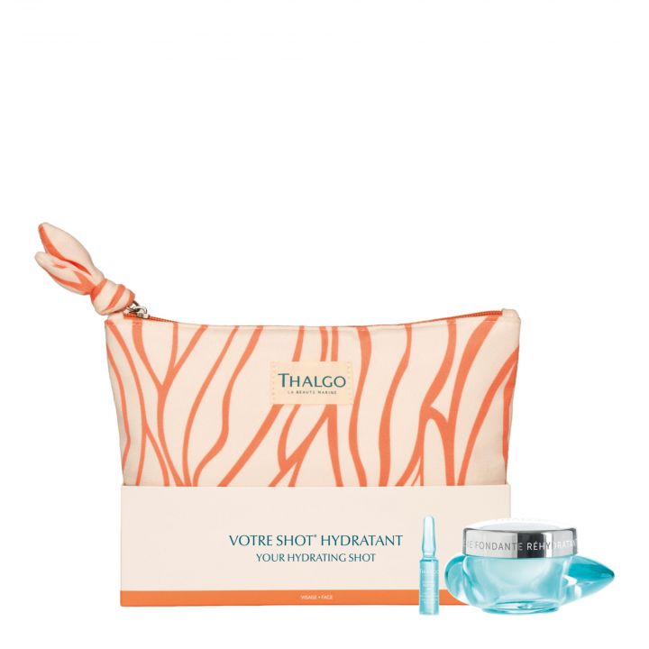 Trousse Source Marine Crème Fondante Réhydratante & Cure 7 Jours SOS Hydratation   - Thalgo - Soin - Visuel 1