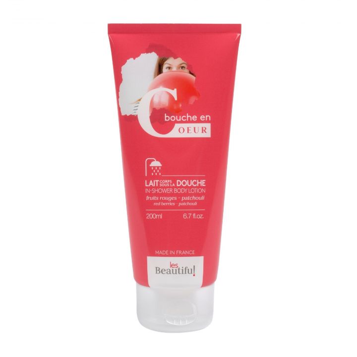 Laits Corps sous la Douche Bouche en Coeur les Beautifu!    - Beauty Success - Soin - Visuel 1