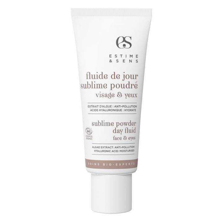 sublime Fluide de jour sublime poudré visage & yeux Tube 40ml - Estime & Sens - Soin - Visuel 1