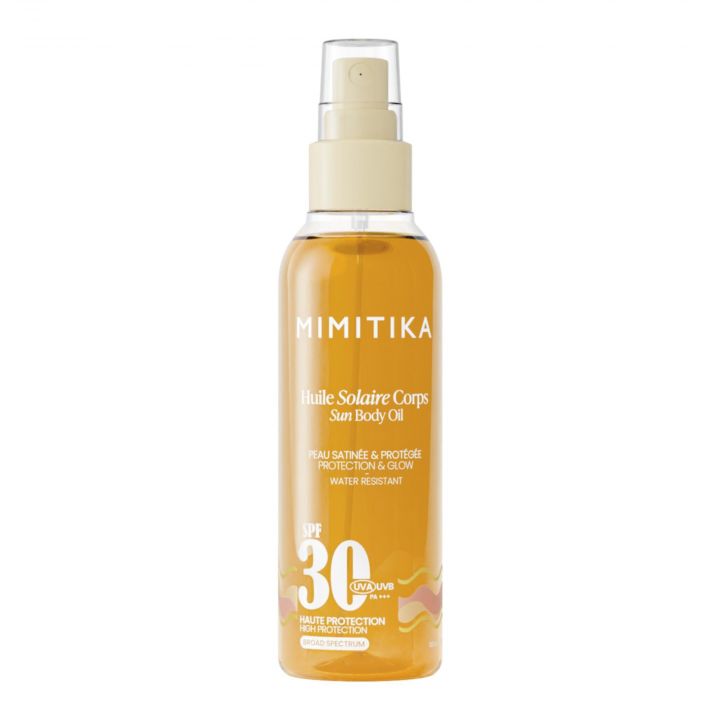 Huile Solaire Corps SPF30  150ml - Mimitika - Soin - Visuel 1