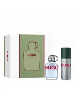 Coffret Hugo Man Eau de Toilette 75ml & Déodorant 