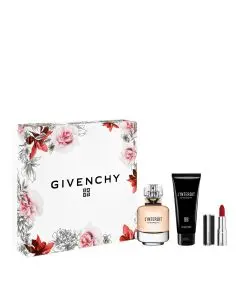 Coffret L'Interdit Givenchy Eau de Parfum 80ml, Lait Corps & Mini Rouge à Lèvres 