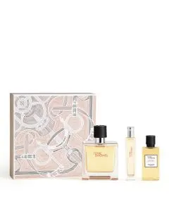 Coffret Terre d'Hermès Parfum 75ml & 15ml, Gel Douche 