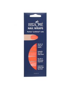 Nail Wraps Vernis à Ongles Adhésif Neon Tangerine