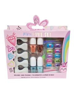 Coffret Dream Pop Vernis à Ongles, Séparateur d'Orteils & Faux Ongles 