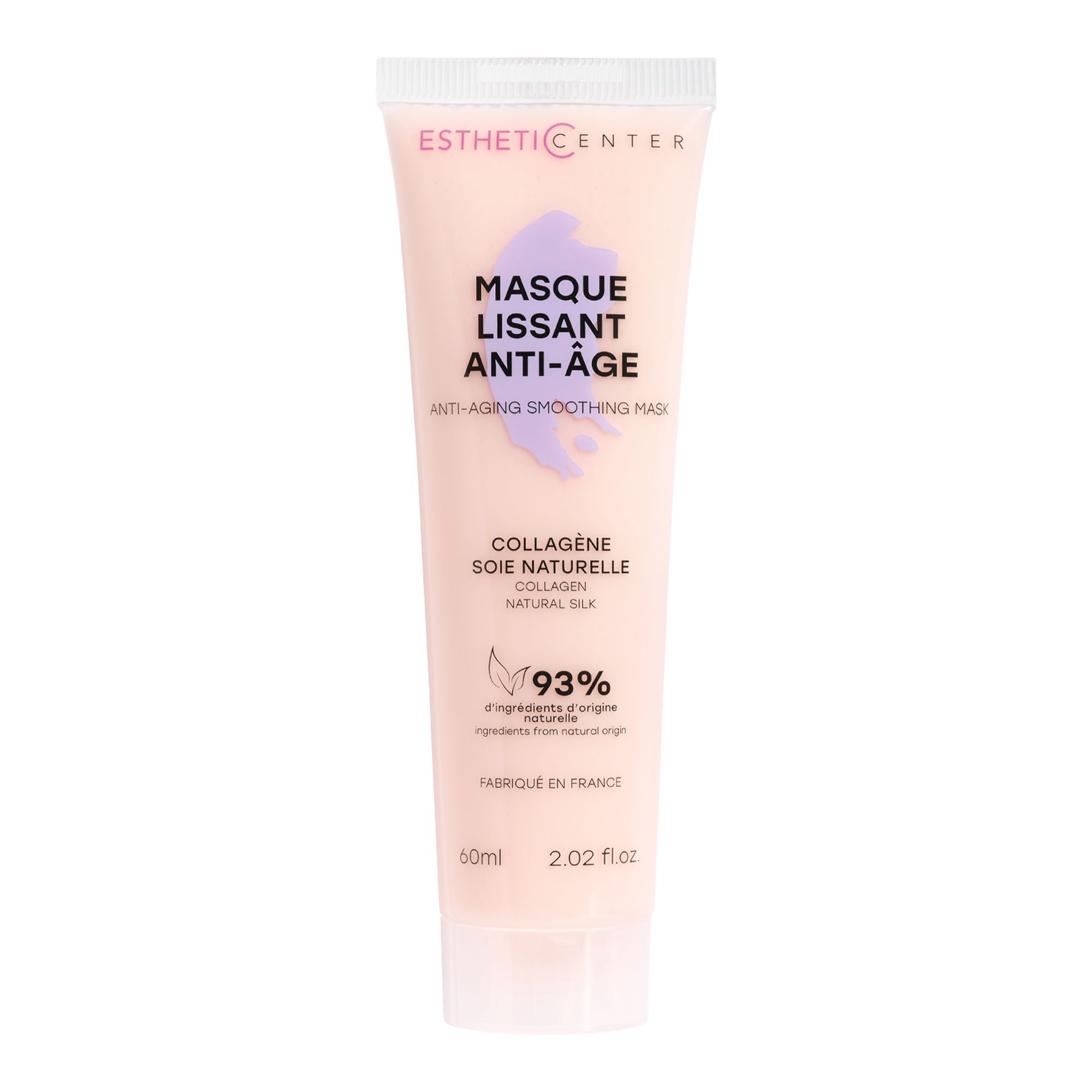 Esthetic Center - Masque Lissant Anti-âge Collagène & Soie Naturelle 60ml