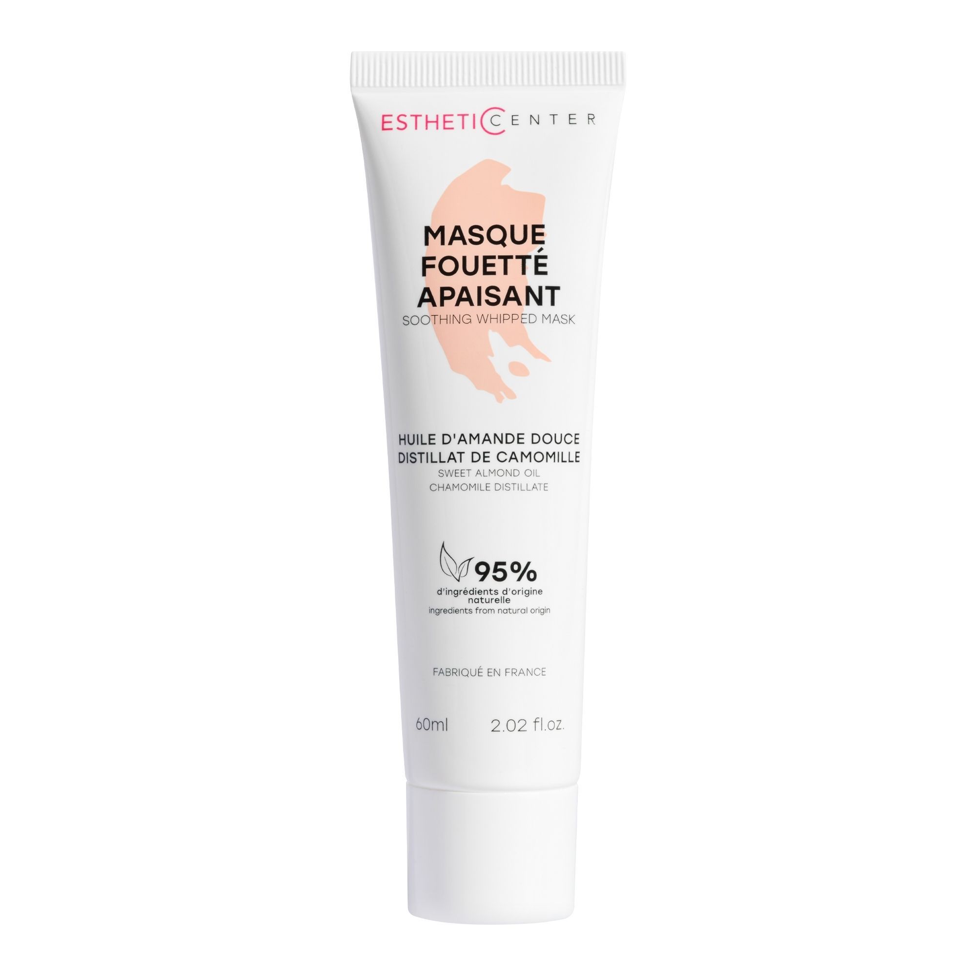 Esthetic Center - Masque Fouetté Apaisant Huile D'amande Douce & Distillat De Camomille 60ml