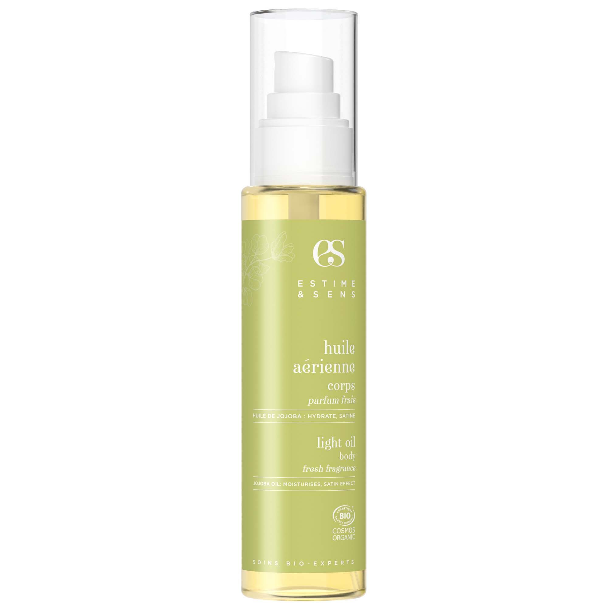 Estime & Sens - Souplesse & Douceur : Les Aériennes Huile Aérienne Parfum Frais Flacon Pompe 100ml