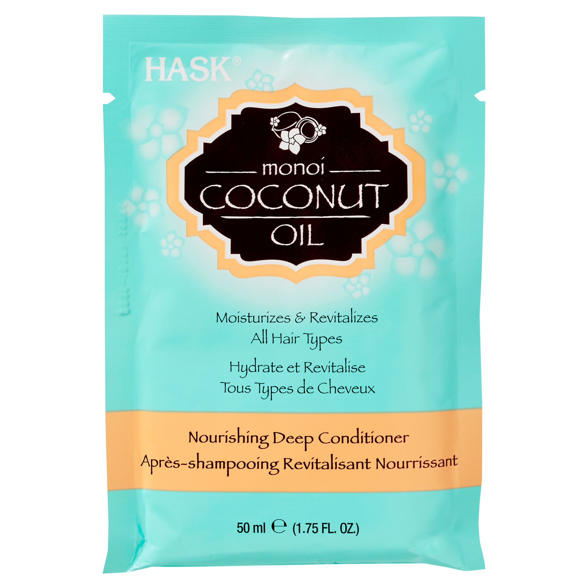 Hask - Huile Noix De Coco Soin Capillaire Sachet 50ml