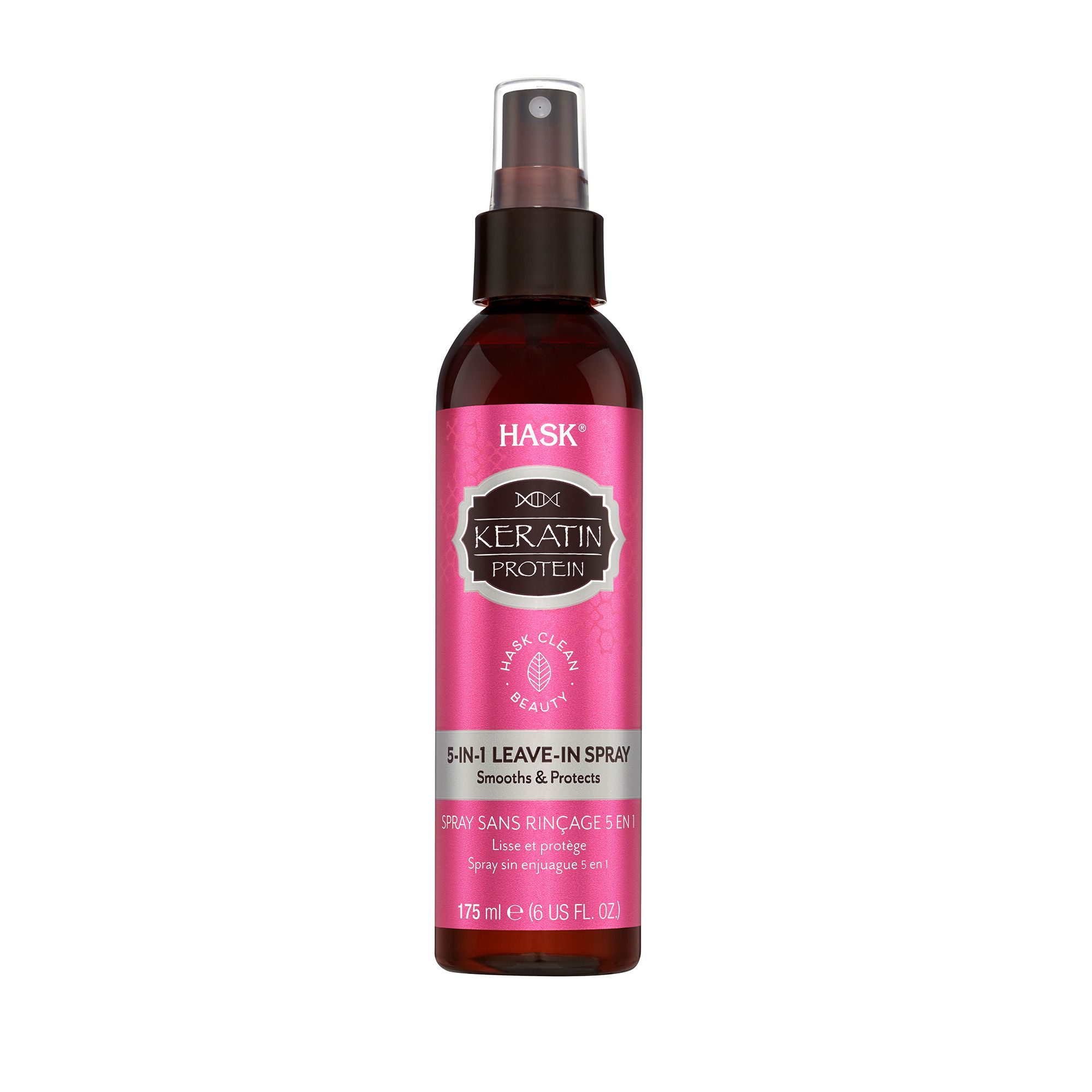 Hask keratin protein 5en1 lisse et protège 175ml